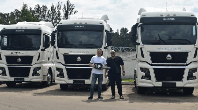 15 тягачей Sitrak MAX для транспортной компании!